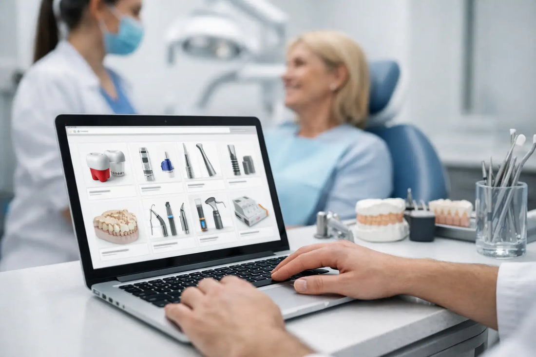Cómo elegir una tienda dental online profesional