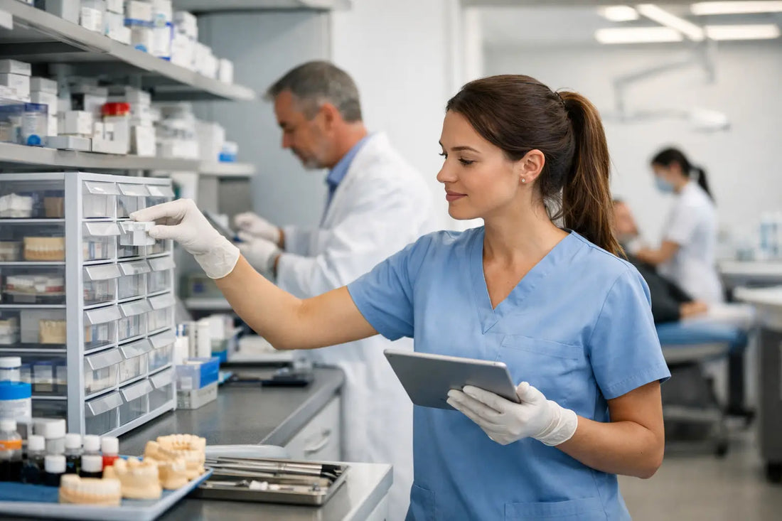 Cómo organizar inventario dental eficiente