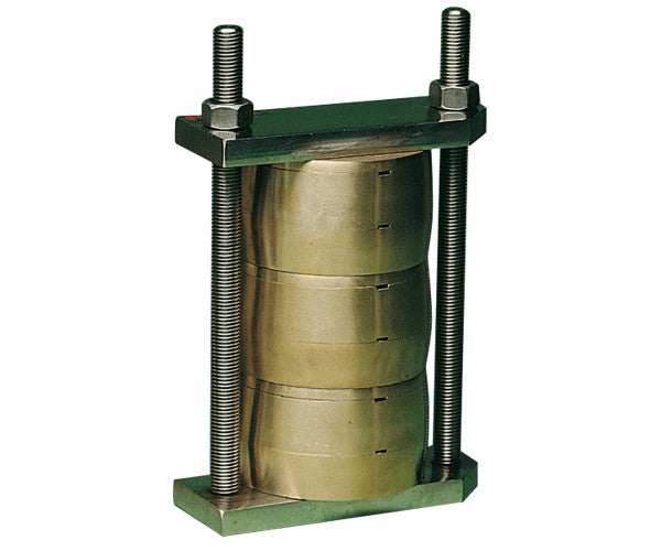 BRIDA MESTRA p/prensa 3 muflas acero inox