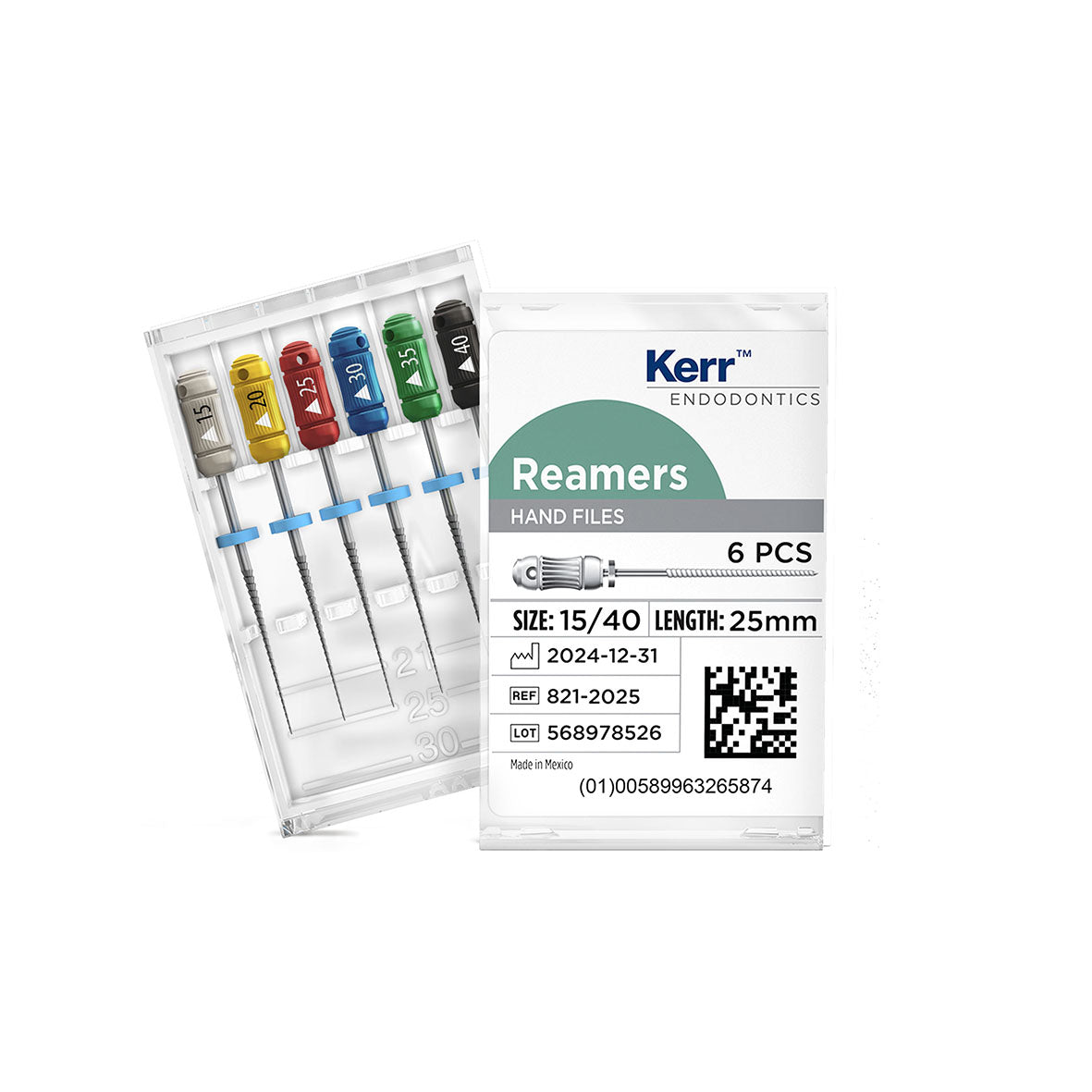 ENSANCHADORES KERR ENDO 25 mm 070 6 ud