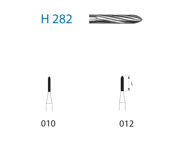 H282.314.010 KOMET MADUIXA C. TUNGSTÈ TORPEDO TURBINA ø 010 5 u.