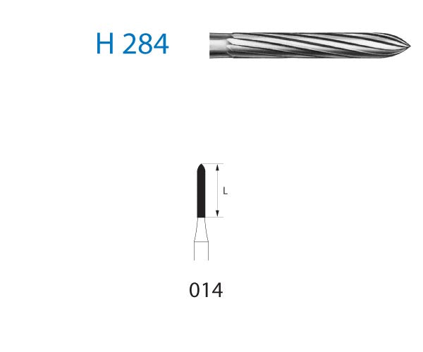 H284.314.014 KOMET MADUIXA C. TUNGSTÈ TORPEDO TURBINA ø 014 5 u.