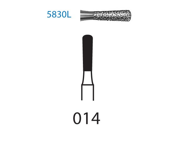 5830L.314.014 KOMET MADUIXA DIAMANT PERA TURBINA ø 014 GRA SUPER GRUIXUT 5 u.