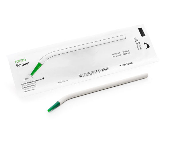 CANULES ROEKO SURGITIP 2,5 mm 20 u + adaptador