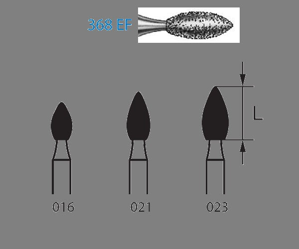 368EF.314.016 KOMET MADUIXA DIAMANT PILOTA RUGBY TURBINA ø 016 GRA EXTRA FI 5 u.