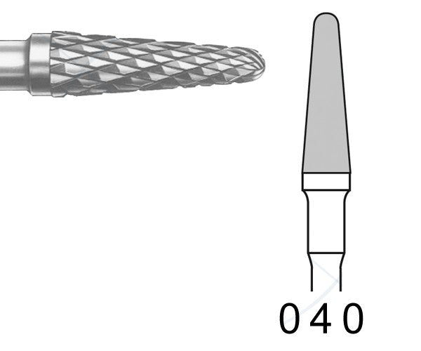 H79E.104.040 KOMET MADUIXA C. TUNGSTÉ CONICA ARRODONIDA PEÇA DE MÀ ø 040 - 1uds