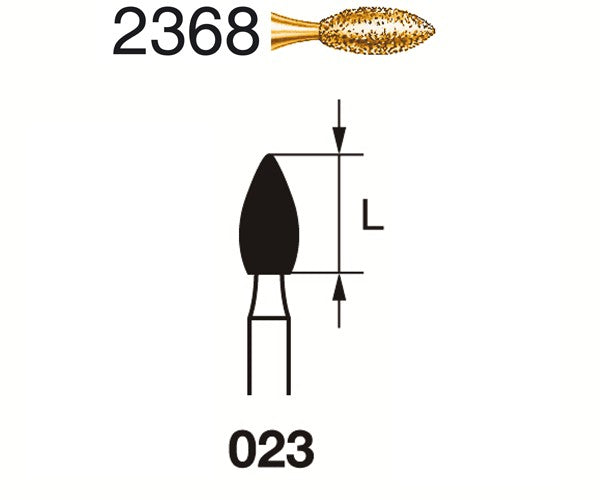 2368.314.023 KOMET DIAMOND BALL RUGBY TURBINE ø 023 EXTRA COARSE GRAIN 5 units