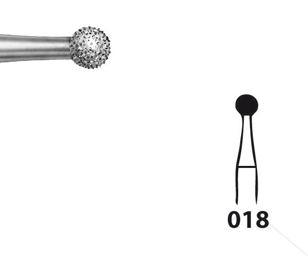 801.104.018 KOMET MADUIXA DIAMANT RODONA PEÇA DE MÀ ø 018 - 5uds