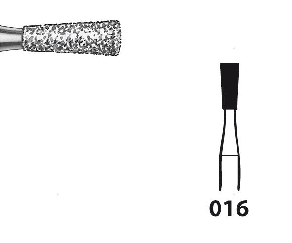 807.104.016 KOMET FRESA DIAMANTE CONO INVERTIDO PIEZA DE MANO ø 016 - 5uds