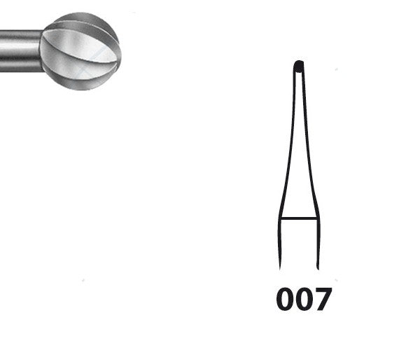 H71.104.007 KOMET MADUIXA C. TUNGSTENO RODONA PEÇA DE MÀ ø 007 - 5uds