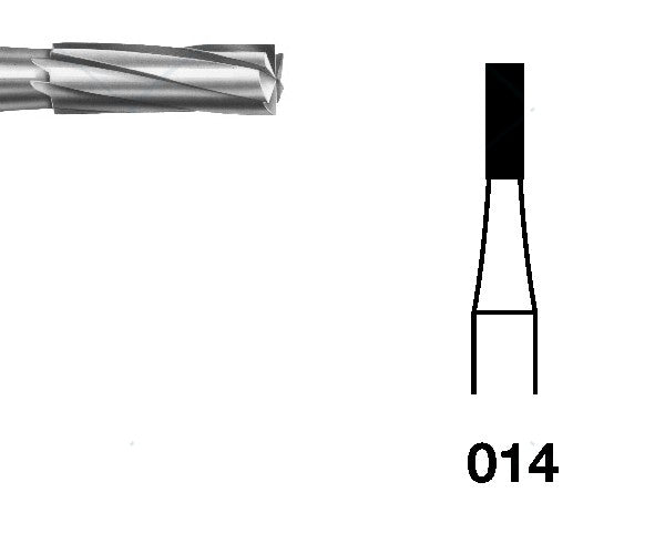 H21.104.014 KOMET MADUIXA C. TUNGSTÈ CILÍNDRICA PEÇA DE MÀ ø 014 - 5uds