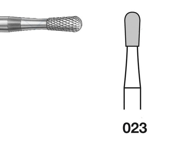 H77EF.104.023 KOMET TUNGSTEN BURNER PEAR HANDPIECE ø 023 - 1 unit