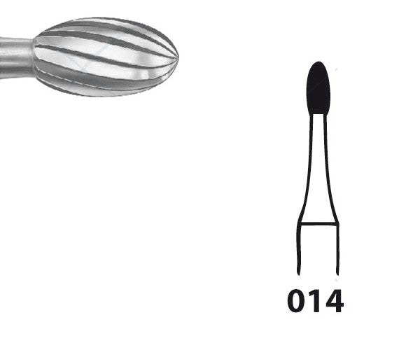 H379.104.014 KOMET MADUIXA C. TUNGSTÈ OU PEÇA DE MÀ ø 014 - 5uds