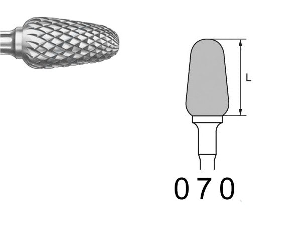 H351E.104.070 KOMET MADUIXA C. TUNGSTENO BELLOTA PEÇA DE MÀ ø 070 - 1uds