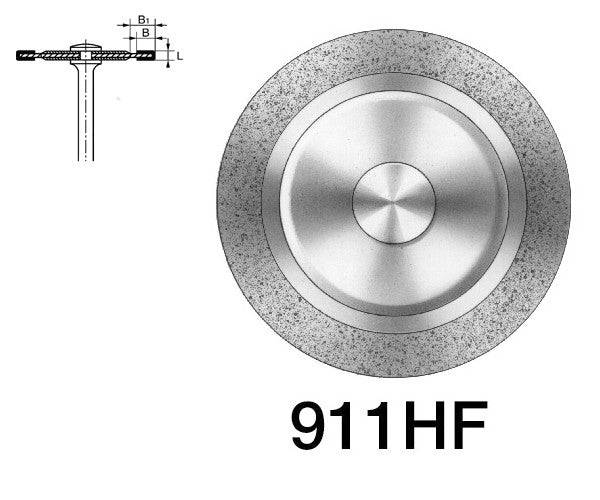 911HF.104.220 KOMET DIAMOND DISC HANDPIECE DISC ø 220 - 1 unit