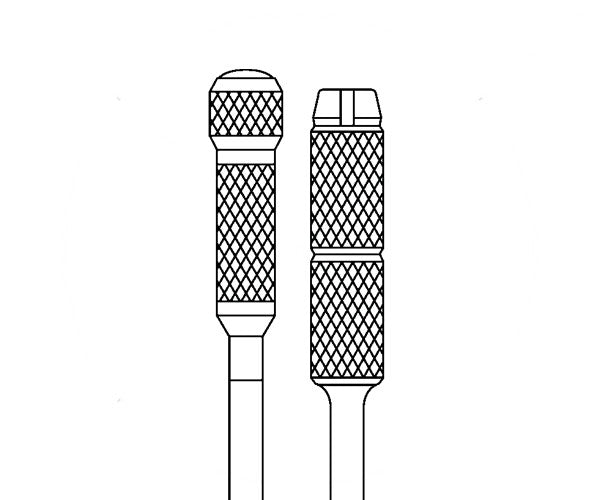 326.104.030 KOMET MANDRIL ACERO INOXIDABLE FORMA ESPECIAL PIEZA DE MANO ø 030 - 1uds