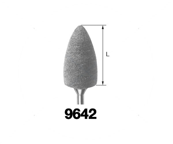 9642M.104.100 KOMET POLIDOR CILINDRE PUNTIAGUD PEÇA DE MÀ 10ud