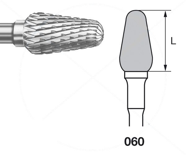 H351EA.104.060 KOMET MADUIXA C. TUNGSTENO BELLOTA PEÇA DE MÀ ø 060 - 1uds