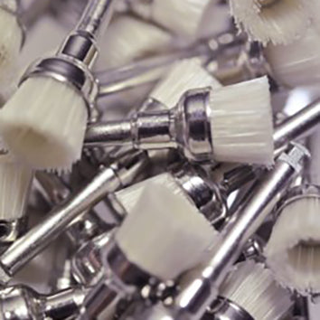 MINI BRUSH HAWE 835 finishing/polishing nylon 10 units