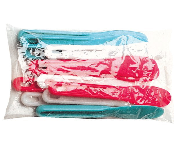 ESPATULA MESTRA plastico 12 ud