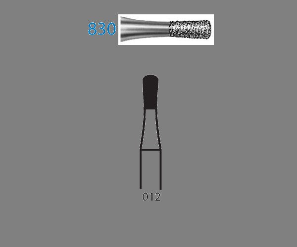 830.313.012 KOMET MADUIXA DIAMANT PERA TURBINA CURT ø 012 GRA ESTANDAR 5 u.