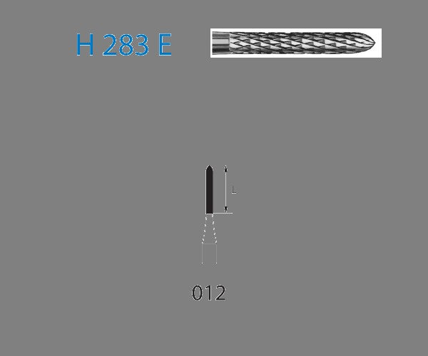H283E.314.012 KOMET MADUIXA C. TUNGSTÈ TORPEDO TURBINA ø 012 5 u.