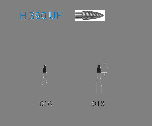 H390UF.314.016 KOMET MADUIXA C. TUNGSTÈ GRANADA TURBINA ø 016 5 u.
