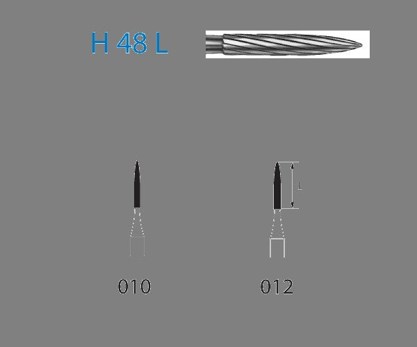 H48L.314.012 KOMET MADUIXA C. TUNGSTENO FLAMA TURBINA ø 012 5 ut.