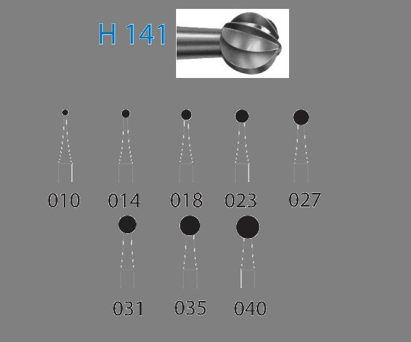 H141.205.031 KOMET MADUIXA C. TUNGSTÉ BOLA CONTRAANGULE LLARG ø 031 1 ut.