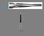 H161.314.016  KOMET FRESA C. TUNGSTENO CONICA TURBINA ø 016  1 ud.