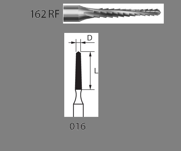 162RF.204.016 KOMET MADUIXA ACER CONICA CONTRAANGULO ø 016 1 ut.