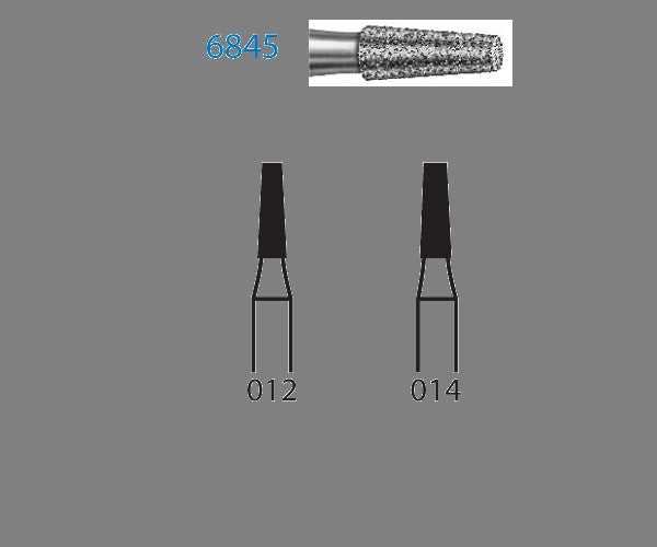 6845.314.014 KOMET MADUIXA DIAMANT CONICA TURBINA ø 014 GRA GRUIXUT 5 u.