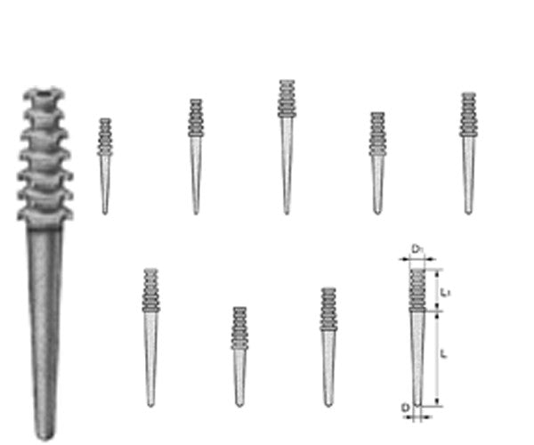 PERNOS KOMET ER 48L15.0.050 titanio 10 ud