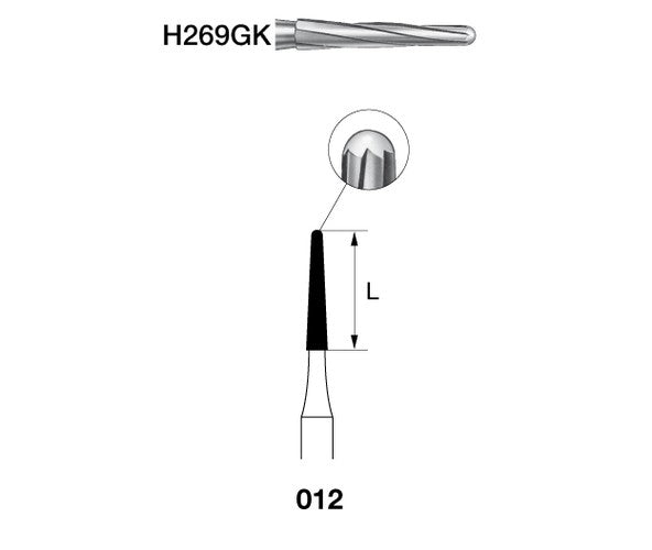 H269GK.314.012 KOMET carbur clinica endo 5 u.