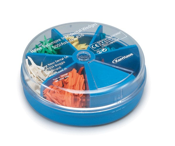 CUÑAS KERR surtidas c/dispensador 500 ud