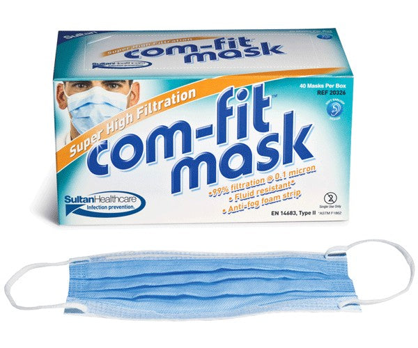 COM-FIT HIGH FILTRATION without screen with rubber bands 40 units