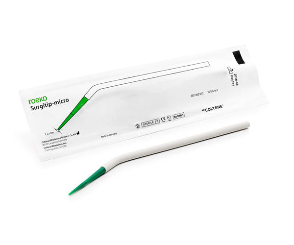 CANULAS ROEKO SURGITIP MICRO 1,2 mm 20 ud + adapt