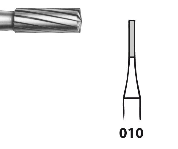 H259.104.010 KOMET MADUIXA C. TUNGSTÈ CILÍNDRICA PEÇA DE MÀ ø 010 - 5uds