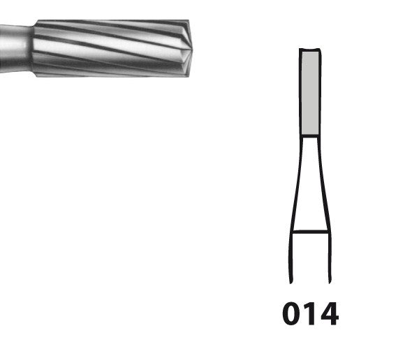 H259.104.014 KOMET MADUIXA C. TUNGSTÈ CILÍNDRICA PEÇA DE MÀ ø 014 - 5uds