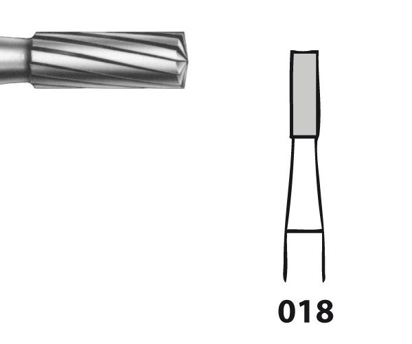 H259.104.018 KOMET MADUIXA C. TUNGSTÈ CILÍNDRICA PEÇA DE MÀ ø 018 - 5uds