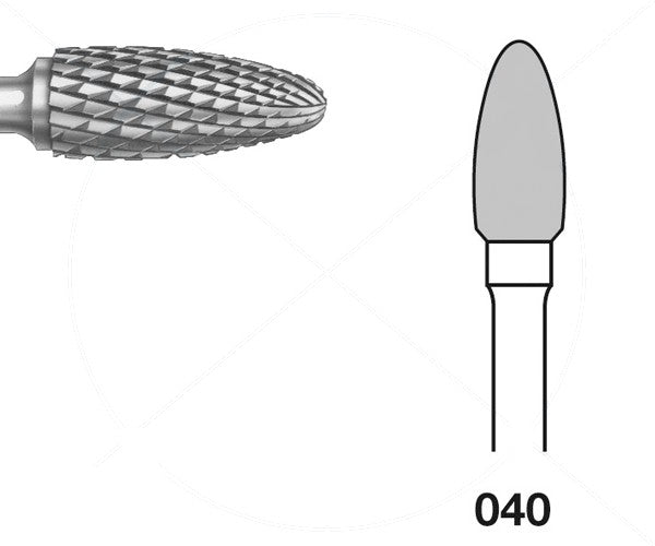 H251E.104.040 KOMET MADUIXA C. TUNGSTENO BELLOTA PEÇA DE MÀ ø 040 - 1uds