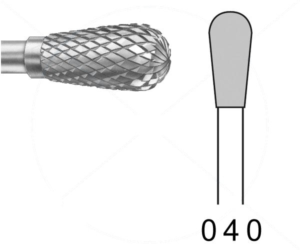 H77E.104.040 KOMET MADUIXA C. TUNGSTÈ PERA PEÇA DE MÀ ø 040 - 1uds
