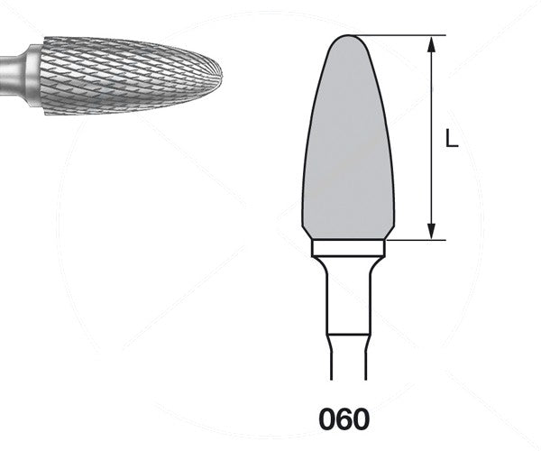 H251EF.104.060 KOMET MADUIXA C. TUNGSTENO BELLOTA PEÇA DE MÀ ø 060 - 1uds