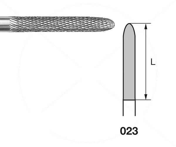 H295EF.104.023 KOMET MADUIXA C. TUNGSTÈ TORPED PEÇA DE MÀ ø 023 - 1uds