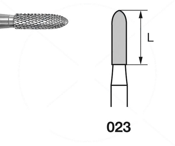 H139EUF.104.023 KOMET MADUIXA C. TUNGSTÈ TORPED PEÇA DE MÀ ø 023 - 1uds