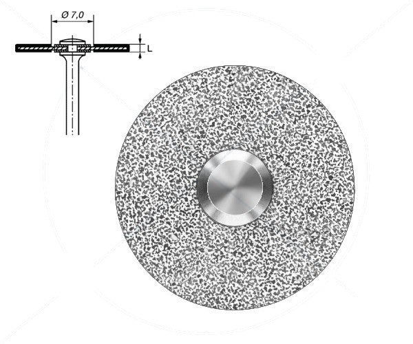 940.104.220 KOMET DISC DIAMANT FLEXIBLE PEÇA DE MÀ ø 220 - 1uds