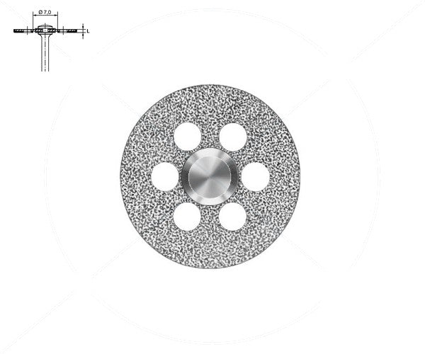 919P.104.220 KOMET DISCO DIAMANTE REVESTIMIENTO CARA INF PIEZA DE MANO ø 220 - 1uds