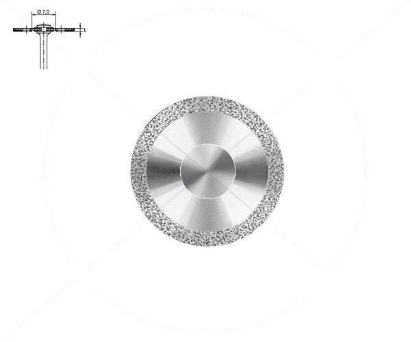 942.104.140 KOMET DISCO DIAMANTE FLEXIBLE PIEZA DE MANO ø 140 - 1uds