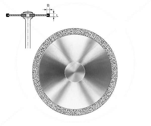 911.104.220 KOMET DISCO DIAMANTE FLEXIBLE PIEZA DE MANO ø 220 - 1uds