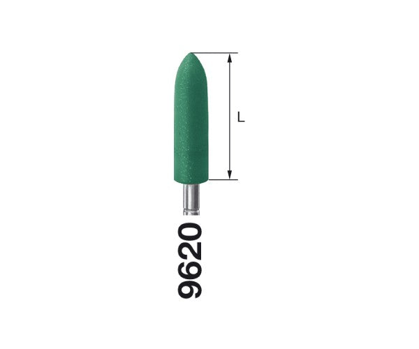 9620.104.045 KOMET FRESA PULIDORES FORMA ESPECIAL PIEZA DE MANO ø 045 - 10uds